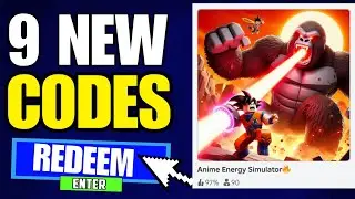 ROBLOX ANIME ENERGY SIMULATOR🔥 CODES 2024!! | BE QUICKLY |