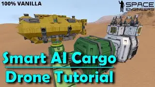 AI Drone from Scratch EP01 - ULTIMATE DRONE TUTORIAL - Space Engineers