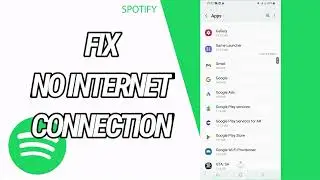 How To Fix And Solve No internet Connection On Spotify App