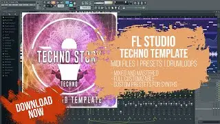 FL Studio Techno Template - Techno Story by Markus