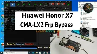 Huawei Honor X7 CMA-LX2 Frp Bypass Test Point / 2023 Free Solution