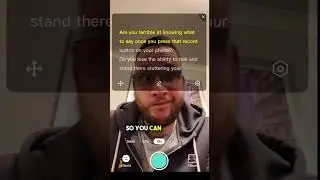 If you find it tough to talk on camera 