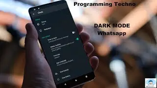 WhatsApp Black Theme | How To Enable WhatsApp Dark Theme | WhatsApp Dark Mode