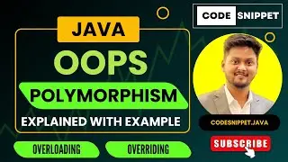 Polymorphism in Java Explained with Real-Life Examples | Method Overloading & Overriding Simplified