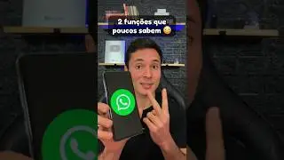 2 funções desconhecidas no WhatsApp 😳 #dicas #celular #whatsapp #androidtips