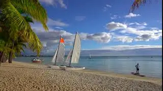 Sailboats on Beach