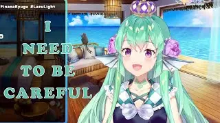 Finana Accidentally Moans On Stream【NIJISANJI EN | Finana Ryugu】