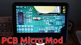 Quick PCB Repair Using a Microscope