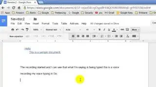 How to insert the numbered lists in Google Docs