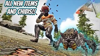 ALL NEW CHIBIS, ITEMS AND HOW TO SPAWN/GET THEM IN THE NEW TURKEY EVENT!! || ARK TURKEY TRIAL 4!!