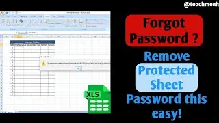 Master Excel 2007: Remove Password Protection from Spreadsheets