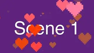 Pixel Heart Stinger Transition for Twitch & Streamers