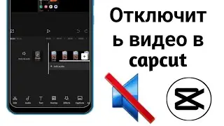 Как убрать звук и вставить свой на видео в приложении CapCut