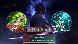 NEW HERO SUYOU BEST 1 HIT BUILD SUYOU 2024 WTF DAMAGE!! (insane damage!!) - SUYOU MLBB