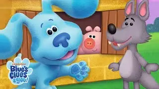 Blue Skidoos to the Big Bad Wolf 🐺 w/ Josh | Blue's Clues & You!