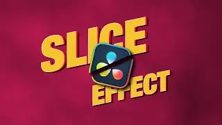 SLICE TEXT Animation in DaVinci Resolve IN 82 SECONDS
