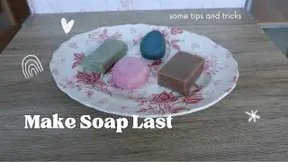 Bar Soap is better for the Planet: How to make them Last #ecofriendly #sustainableliving