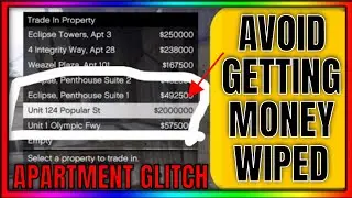 *WARNING* DO THIS NOW! AVOID GETTING MONEY WIPED IN GTA 5 ONLINE PROPERTY/APARTMENT GLITCH