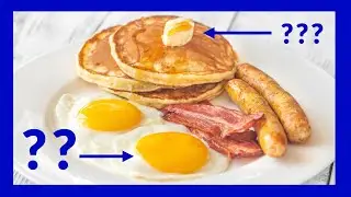Learn English | Describing an Image | American Breakfast