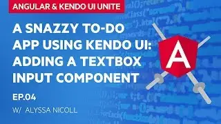 Angular Video 4: A Snazzy To-Do App Using Kendo UI