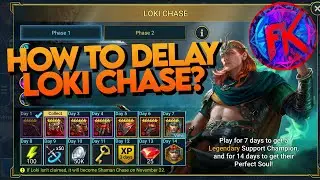 How to Delay Daily Login Champions? Loki Chase! | Raid: Shadow Legends