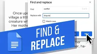 How to Find and Replace in Google Docs | Find & Replace Tool