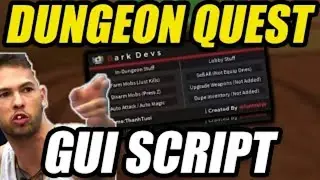 Roblox Dungeon Quest Script GUI 2023 | Unlock Unlimited Power!