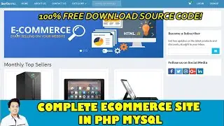 Complete E-Commerce System in PHP MySQL [Re-upload] | Free Source Code Download