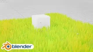 Blender Easy Stylized Grass Tutorial