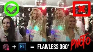 Mistika VR + Photoshop CC 2018 - stitch and edit flawless 360 degree panorama photo how to | Part 1