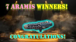 7 ARAMIS GIVEAWAY WINNERS! CONGRATULATIONS! WATCH THE WHOLE VIDEO. War Robots #ARAMISGIVEAWAY