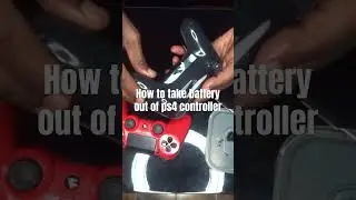 How to take battery out of ps4 controller #ps4 #ps4controller #controller #repair