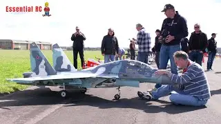 HUGE Skymaster SU-30 Twin Turbine RC Jet