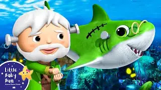 Baby Shark Dance Halloween | LBB Halloween Shark Songs | Baby Nursery Rhymes - Little Baby Bum