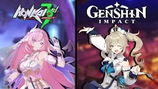 Genshin Impact Wish VS Honkai Impact Supply