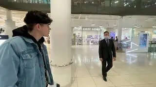 Охранник подошёл на стриме Шадоукека и Байовл
