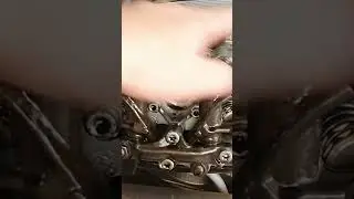 Assembling After Adjusting Valve Clearance On My BMW R1150GS.