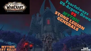 World of Warcraft - Shadowlands- Castle Nathria-FFW VS Stone Legion Generals Mythic