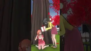 Small Ayano Gives Small Osana a Gift! (Yandere Simulator) 