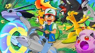 Pokémon Violet but with Only Ash Ketchum Shiny Pokemon