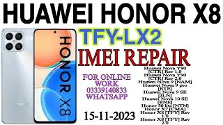 Huawei Honor X8 TFY-LX2 imei repair