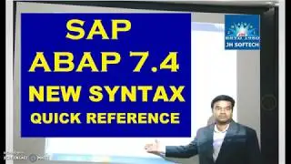 SAP ABAP 7.4 Quick Reference