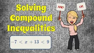 How to SOLVE Compound Inequalities 🖤