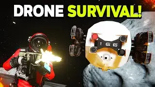 Space Engineers - DRONE PvE Survival with Friends!