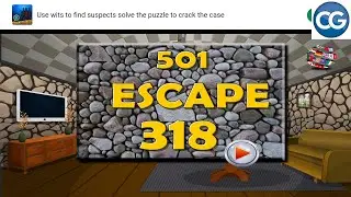 [Walkthrough] Classic Door Escape level 318 - 501 Room escape 318 - Complete Game