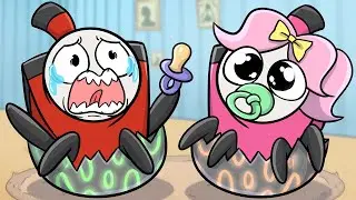 CHOO CHOO CHARLES CHILD Sad Story // Poppy Playtime Chapter 3 Animation