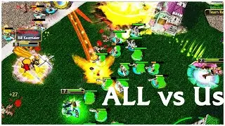 ALL vs Us | Footmen Frenzy | W3