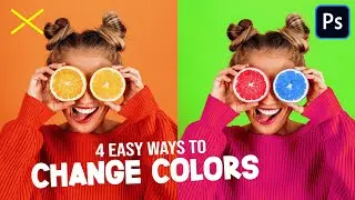 How to CHANGE COLOR in Photoshop 2021 | EASY
