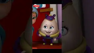 Humpty Dumpty Rolled to the Ground | Nursery Rhymes & Kids Songs | Infobells