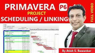 How To Use Relationship in  Primavera p6 | Activity Linking  | Project Scheduling  Video Tutorials